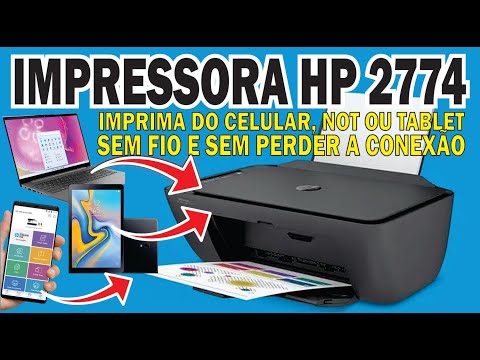 HP 2774 IMPRIMA USANDO O WIFI SEM PERDER A CONEXÃO