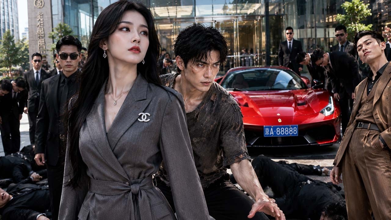 穷小子救下被纠缠的美女总裁，被收为贴身保镖！他一路守护征服总裁芳心，碾压仇敌恢复身份，开启幸福人生！ #短剧 #男频 #爽剧 #逆袭 #复仇 #打脸 #反转 | 这个保安有亿点无敌