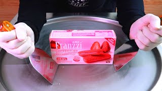 Franzzi ice cream rolls street food - ايس كريم رول ب فريزي