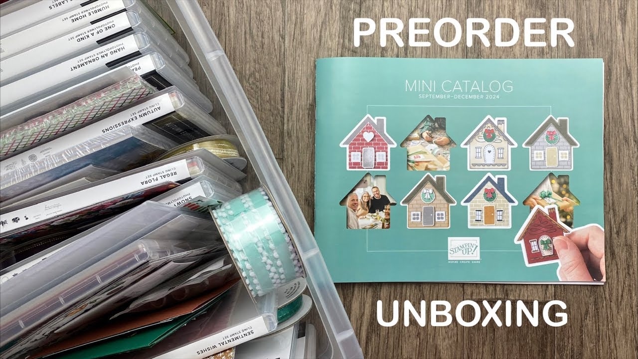 👀 Stampin' Up! Sept-Dec 2024 Mini Catalog UNBOXING ~ Thursday