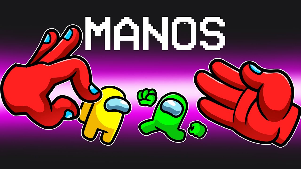 ¡Among Us PERO somos MANOS! 🔪✌🏻👌🏻🖐🏻 SILVIOGAMER en AMONG US PERO ⭐