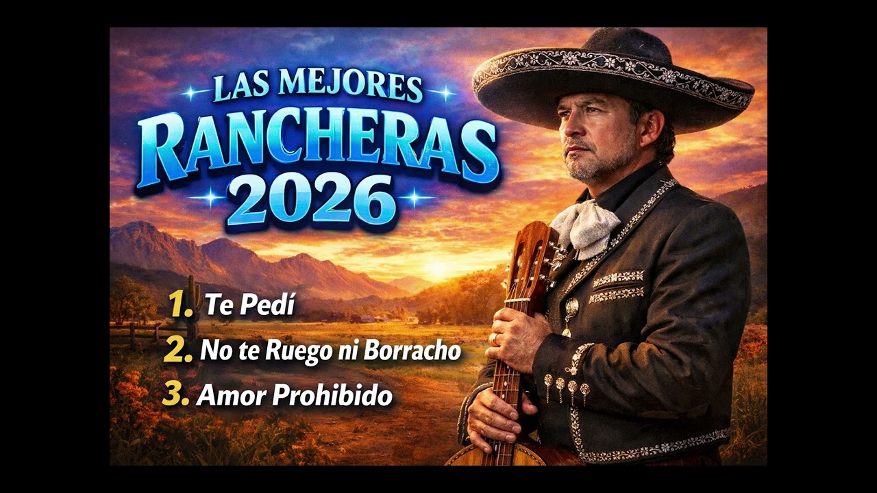 Las Más Sentidas Rancheras del 2026 (Solo Para Valientes)