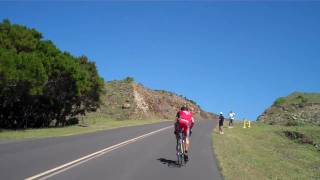 Lance Armstrong training in Hawaii