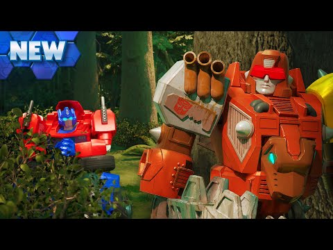 Hide And Seek With Optimus Prime E07 Transformers CYBERWORLD 