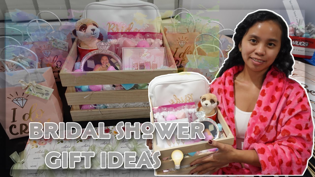 Bridal Shower Gift Ideas 💡 / DIY 🐻 Lebee Ongco YouTube