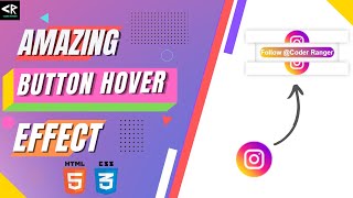 Amazing CSS Button Hover Effect Using HTML & CSS || Buttons With Advanced hover effect in HTML & CSS