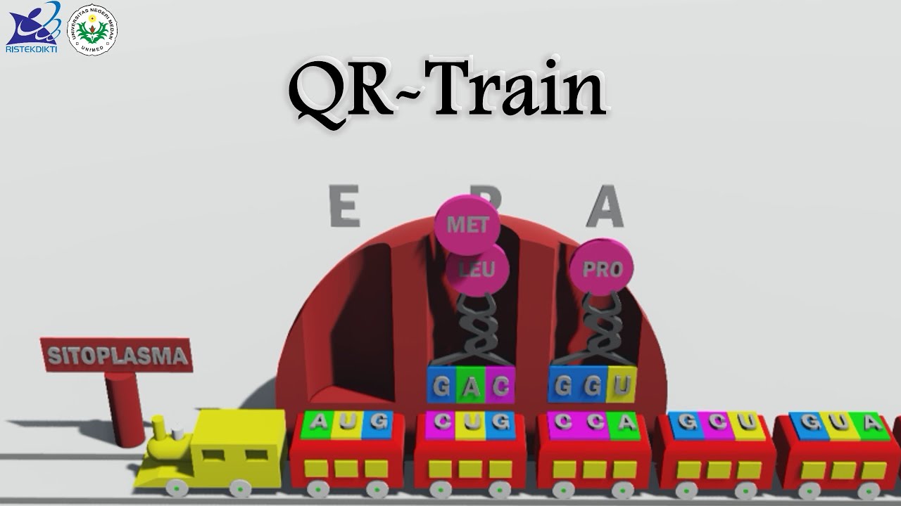 QR-TRAIN : Kereta Api Sintesis Protein Dilengkapai Dengan QR Code - YouTube