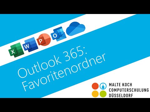 Outlook 365: Favoritenordner