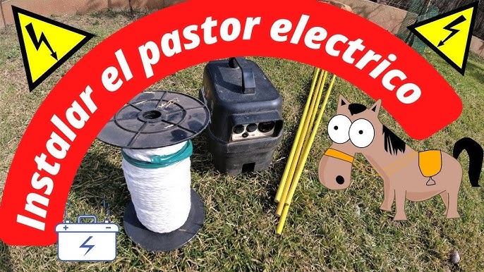 Cables de conexión para hilo y cinta de pastor eléctrico