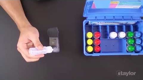 How to Test Cyanuric Acid with the K-2005 Kit