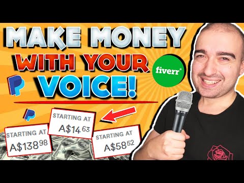 Make Money With YOUR VOICE! - (LEGIT Fiverr Earn Money Online Methods 2021)
