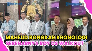 Download Lagu MAHFUD MD BONGKAR KRONOLOGI SEBENARNYA ROY SURYO DKK WALKOUT, SEBUT TERJADI PERBEDAAN PANDANGAN MP3