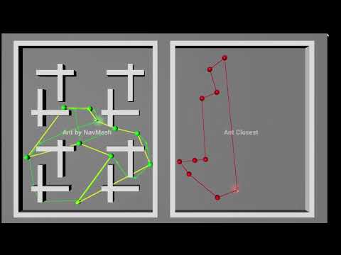 Finding an optimal path in changing environment using Ant Algorithm