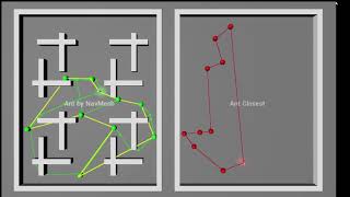 Finding an optimal path in changing environment using Ant Algorithm screenshot 4