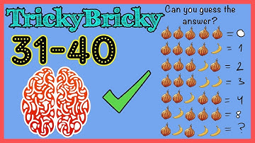 TrickyBricky Level 31 32 33 34 35 36 37 38 39 40 Solution Walkthrough