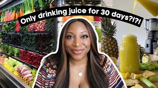 Day 1 of a 30 Day Juice Fast | Building a Baddie in 2024