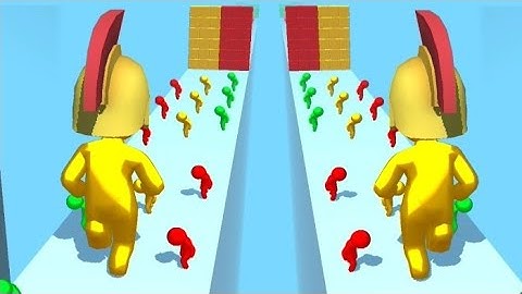 Color Run Stickman 3D||Gameplay (iOS & Android) Walkthrough part 22