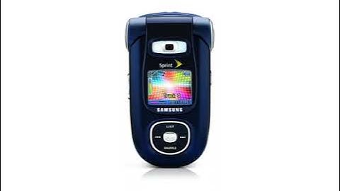 Samsung SPH-A920 - On/Off