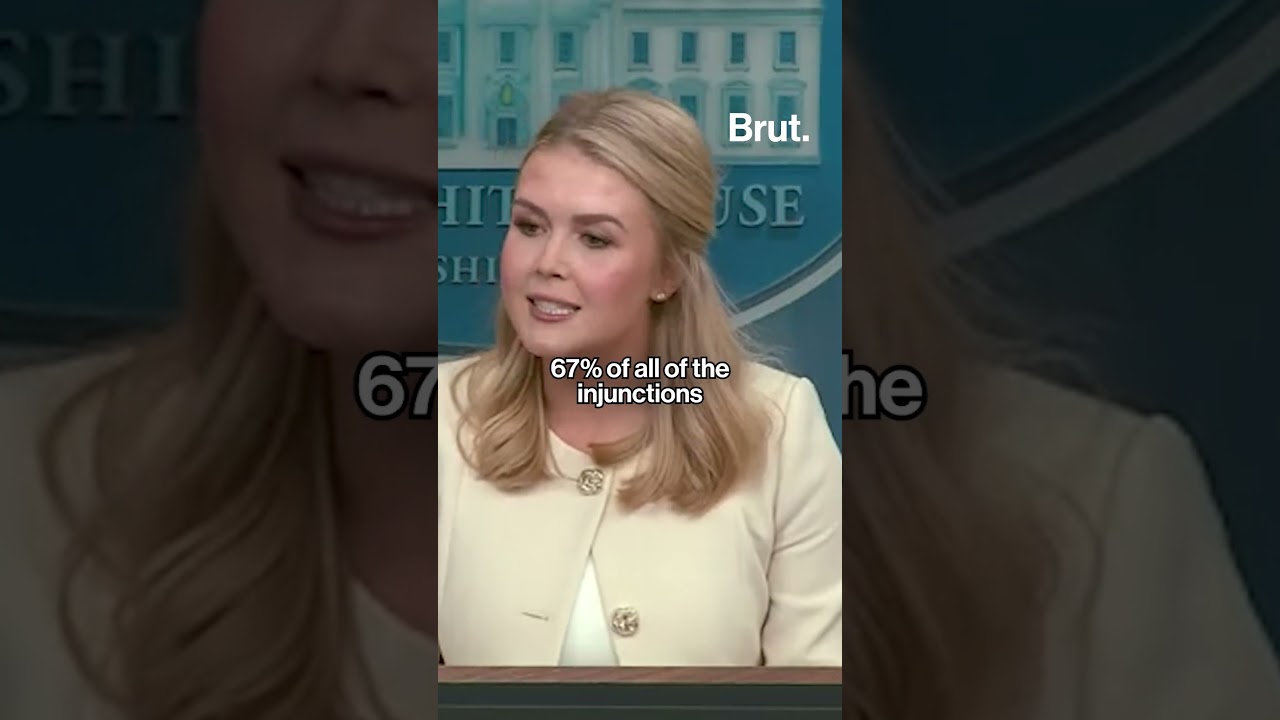 Karoline Leavitt gets fact-checked during White House press briefing
