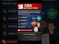 CISA Question of the Day 🔐 Residual Risk Explained #cisa #shorts