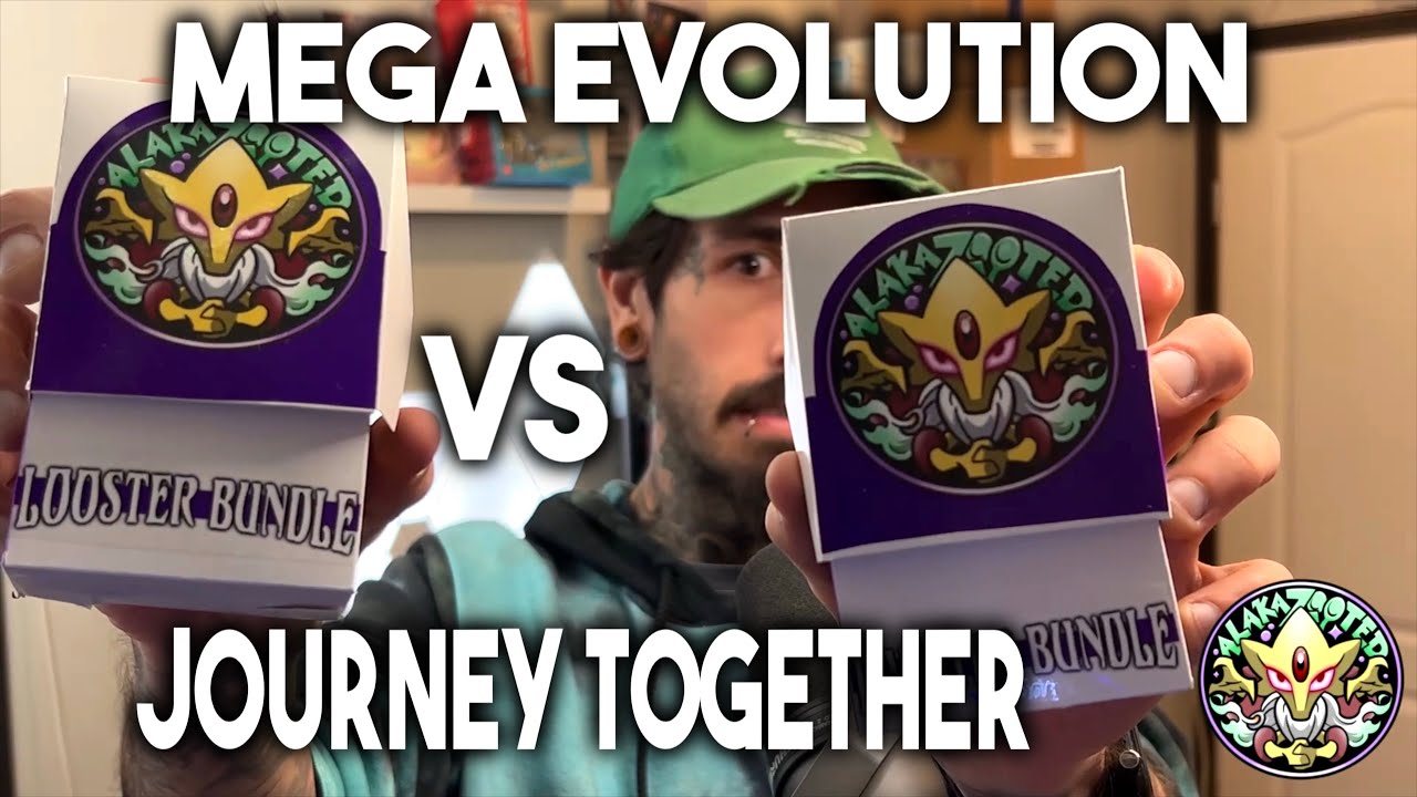 Custom Booster Bundle Battle 💥 Mega Evolution vs Journey Together — Who Wins?!