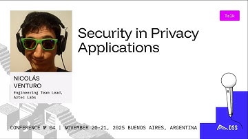 Security in Privacy Applications