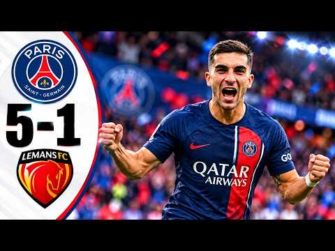 <strong>PSG</strong> vs Le Mans 5-1 - All Goals &amp; Highlights - 2026
