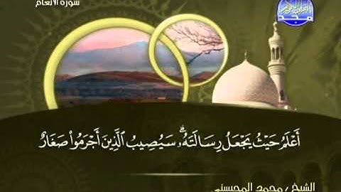 ما تيسر من سورة الانعام ــ محمد المحيسنى