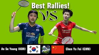 AN SE YOUNG vs CHEN YU FEI 🔥 Epic Semifinal Battle | Incredible Rallies & Badminton Highlights