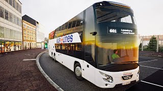 VDL Futura Double Decker Ultra Luxury Coach ! Fernbus Simulator ! GAMEPLAY ! screenshot 4