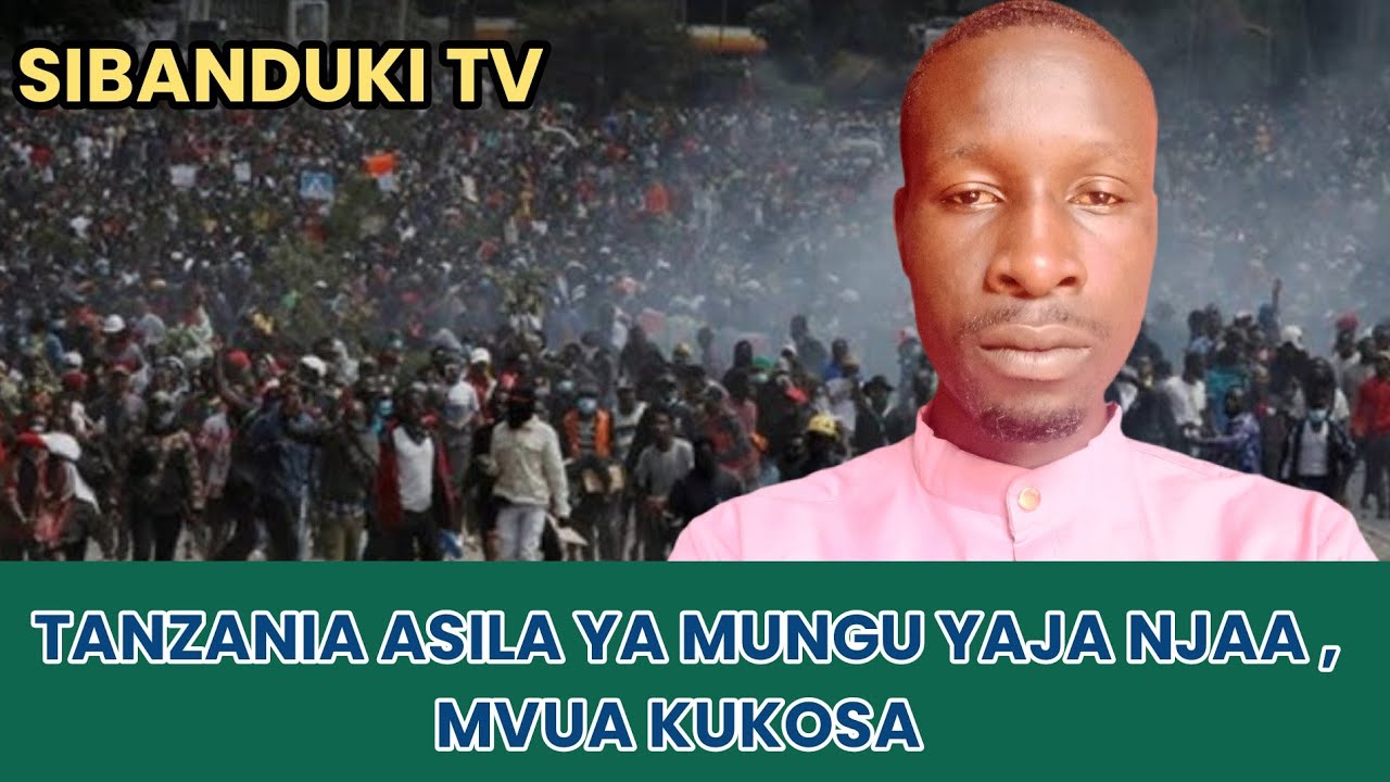 MVUA KUKOSA TANZANIA/ ASILA YA MUNGU/ KANISA KUJISAHAU TUPO SIKU ZA MWISHO BY MCH_SIBANDUKI_KWA_YESU
