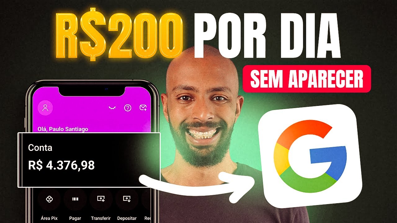 COMO GANHAR DINHEIRO COM AS BUSCAS DO GOOGLE [R$ 200,00 POR DIA] - YouTube