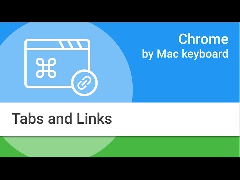 Navigating Chrome on Mac by Keyboard: Tabs and Links