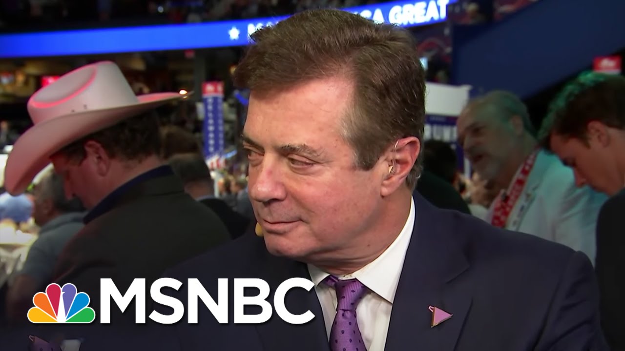 Paul Manafort Sees Non-Traditional Path For Donald Trump | MSNBC