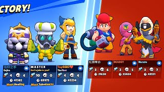 DYNAMIKE🧀 PRO GAMEPLAY IN HEIST💰 | BRAWL STARS