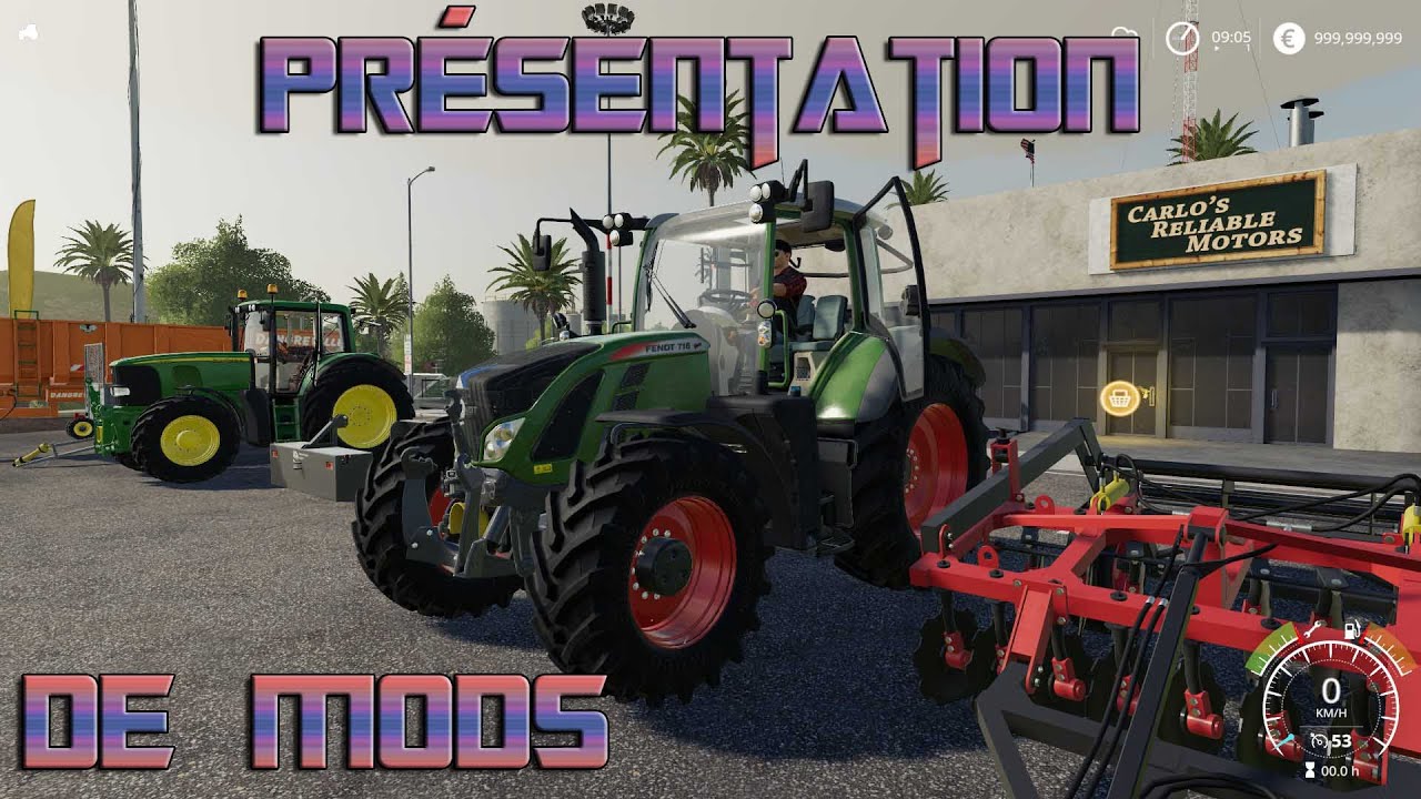 ( PC - XBOX - PS4 ) Farming Simulator 19 / Présentation de Mods - YouTube
