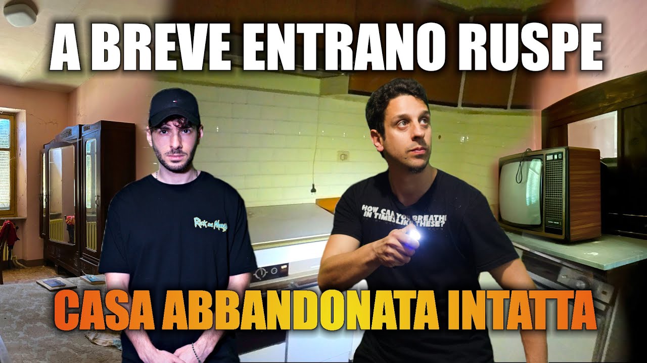 QUESTA CASA ABBANDONATA STA PER ESSERE DISTRUTTA DALLE RUSPE: DENTRO È TUTTO CONGELATO NEL TEMPO!