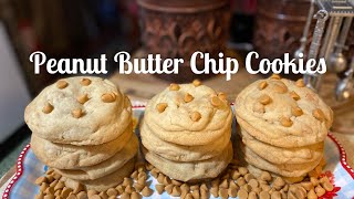 How To Make Soft Thick Peanut Butter Chip Cookies