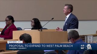 Palm Beach County commissioners vote unanimously to negotiate contract agreement with Vanderbilt