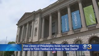 Free Library Of Philadelphia Asking For Public's Feedback As They Move To 'New Chapter'