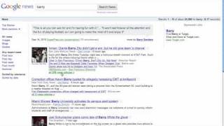 Google News Search Bug?