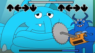 FNF belike - Garten Of Banban DR. FLUFFYPANTS SAD ORIGIN STORY... in Friday Night Funkin' belike