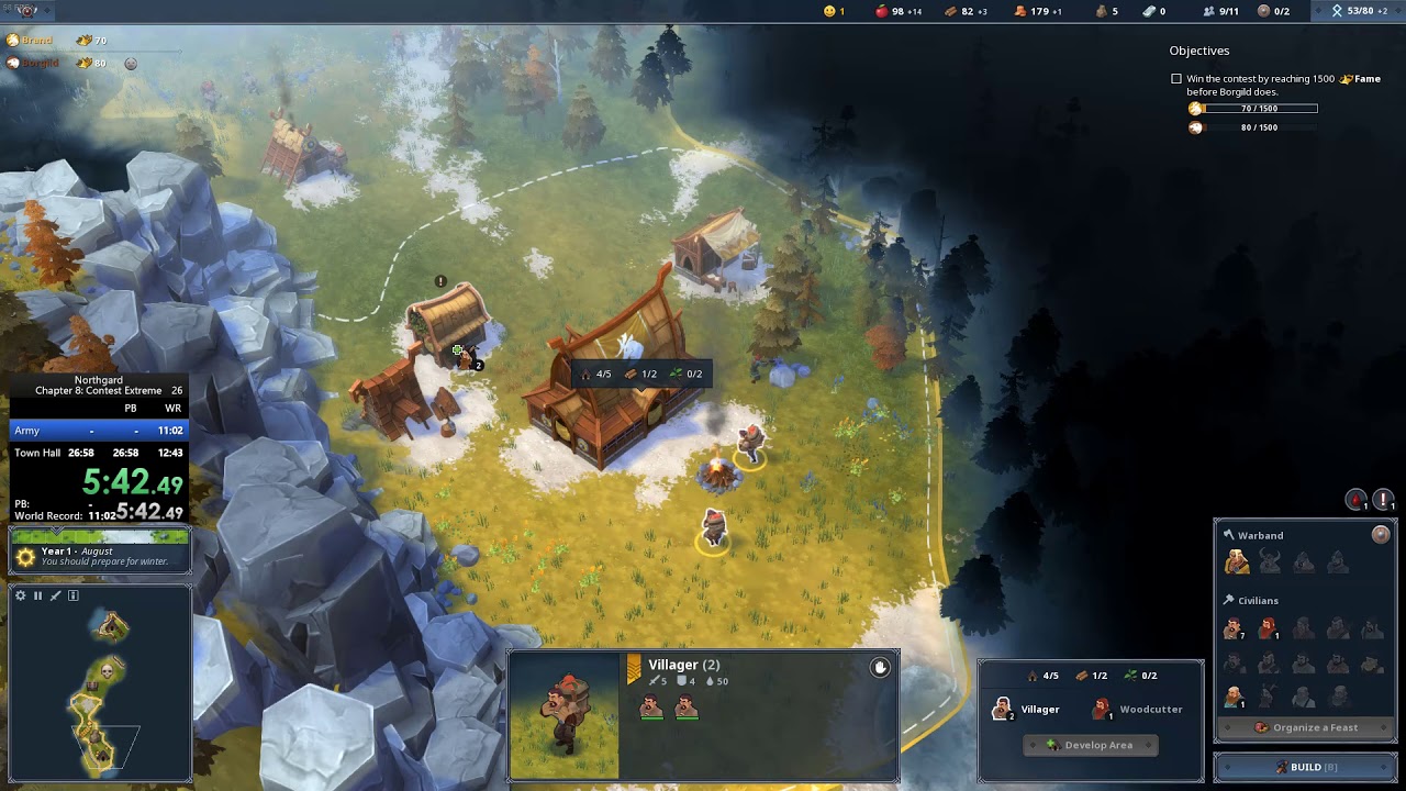 Northgard - Chapter 8 Contest - Extreme Speedrun - 