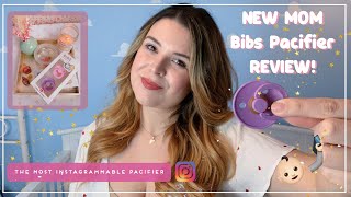THE MOST INSTAGRAMMABLE PACIFIER | BIBS NEWBORN PACIFIER REVIEW | HOW TO CLEAN | SIZES | COLORS |
