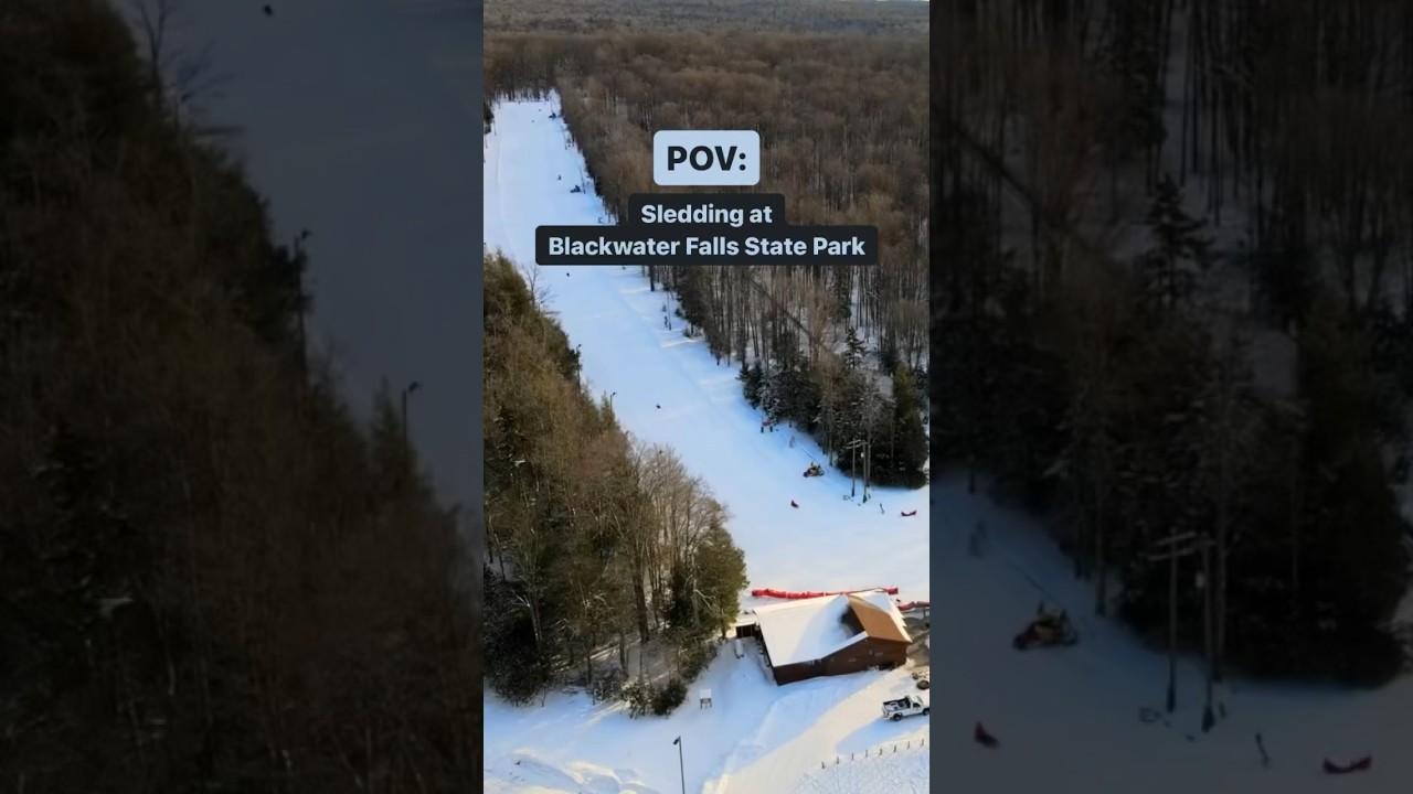 Tickets for the Blackwater Falls Sled Run can now be purchased at wvstateparks.com. 🛷