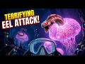 Attacked by GIANT EELS in the Mushroom Cave! | Subnautica Raw Gameplay