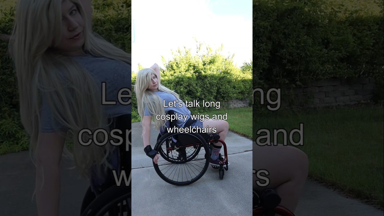 Long Cosplay Wigs and Wheelchairs