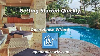 Open House Wizard - Getting started quickly and use QR Codes and Text for Visitor Registrations