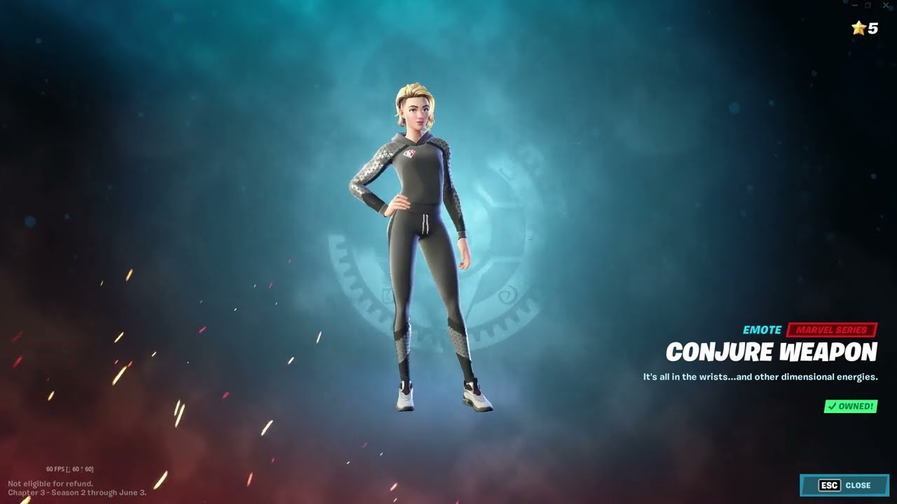 Fortnite - Conjure Weapon Emote - Marvel Series