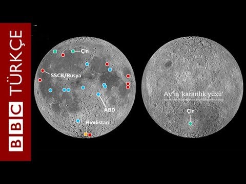 Çin Ay'ın karanlık yüzüne indi: İlk görüntüler